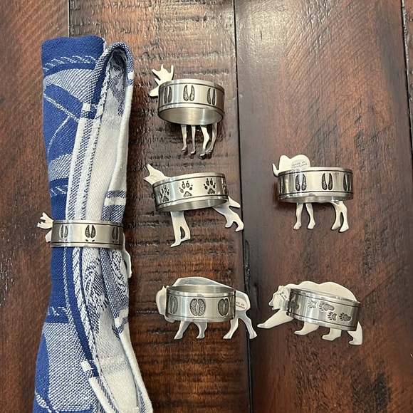 Silver Animal Napkin Rings - Picture 3 of 4